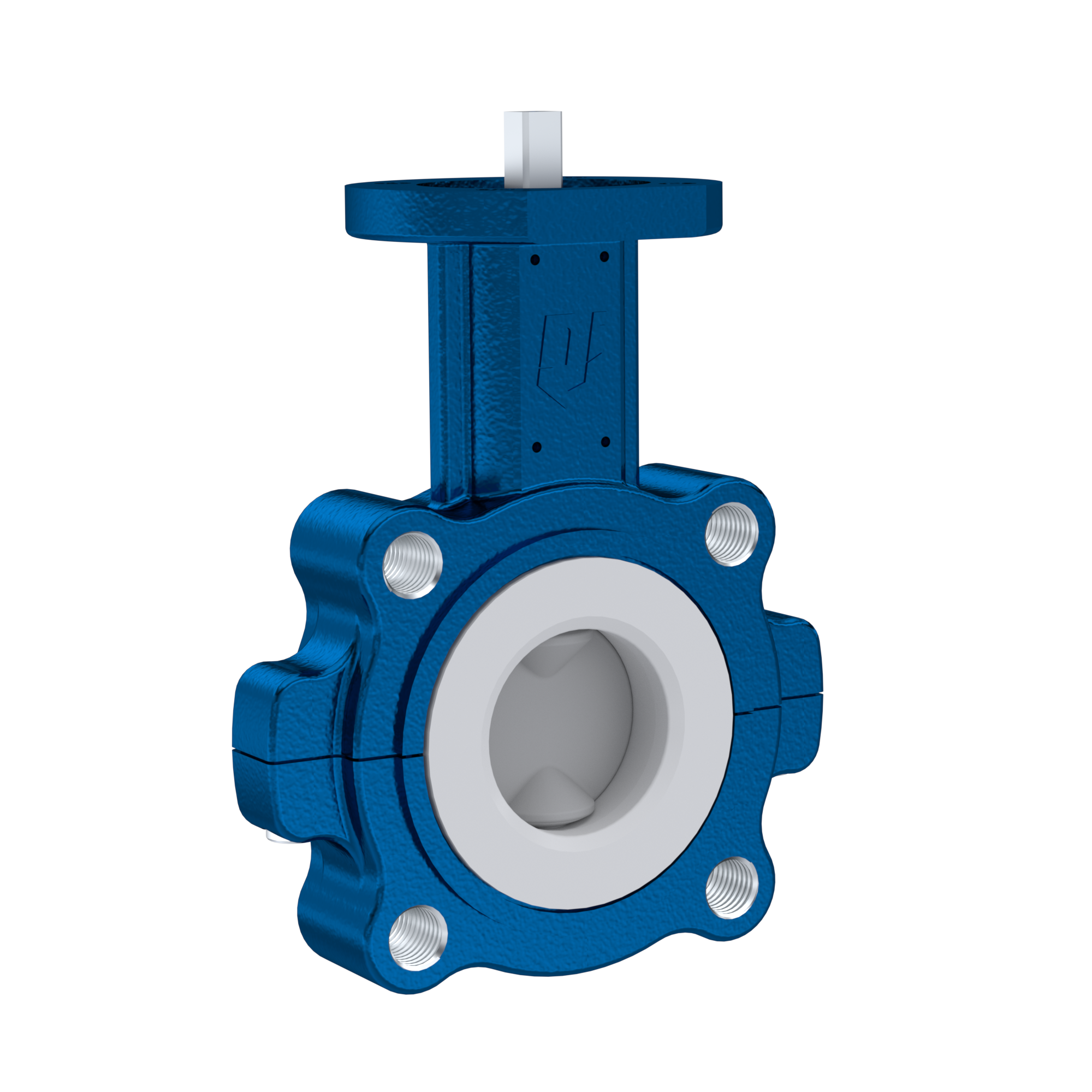 Przepustnica PFA PTFE AK10 DN50 ANSI150 wkladka EPDM