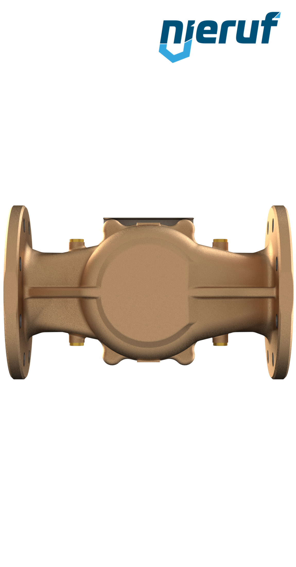 Kołnierzowy reduktor ciśnienia DN100 PN16 DM05 brąz / mosiądz EPDM 1.0 - 8.0 bar