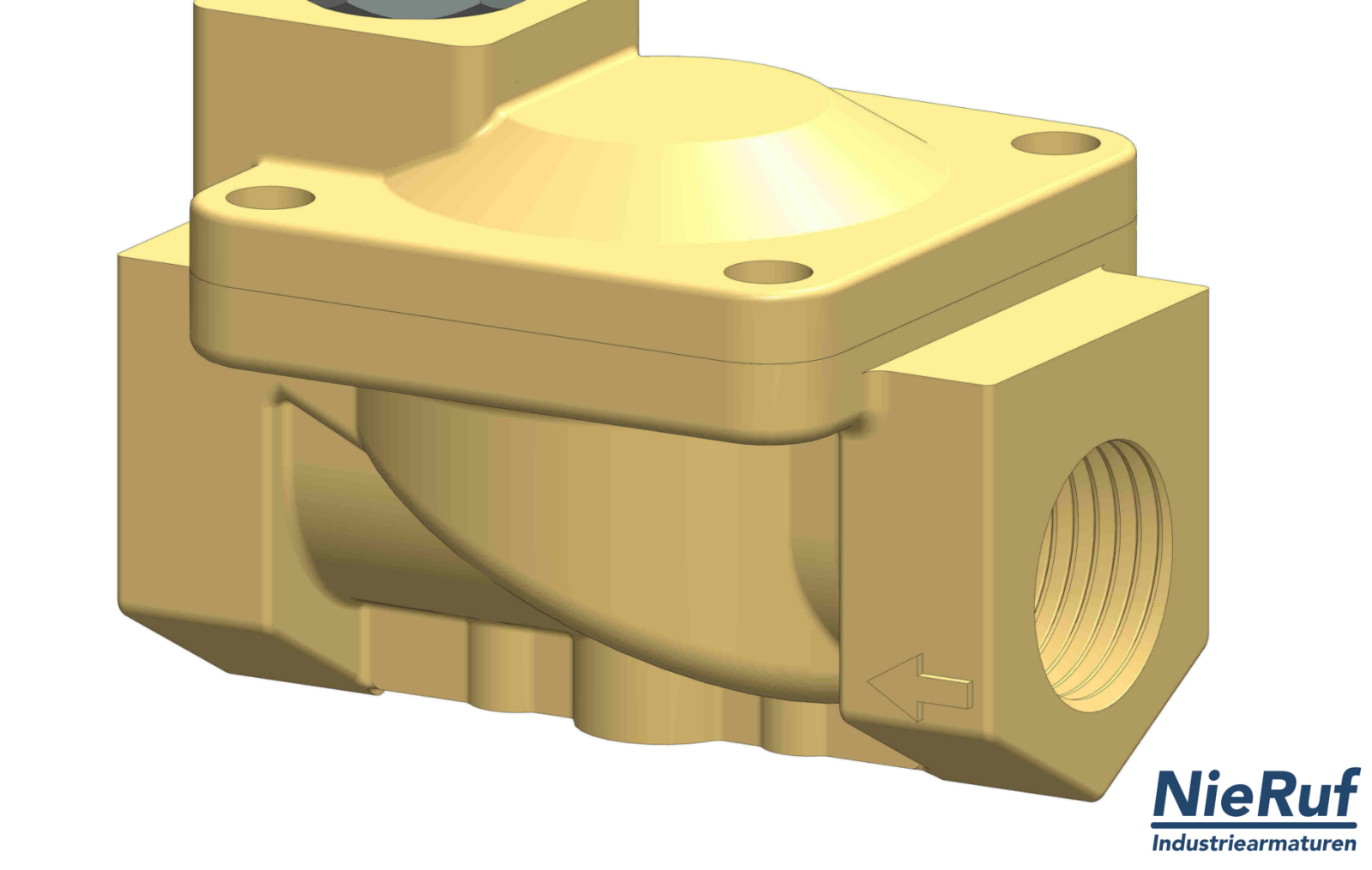 Zawór elektromagnetyczny G 1" cal mosiądz MV05 EPDM 24V DC