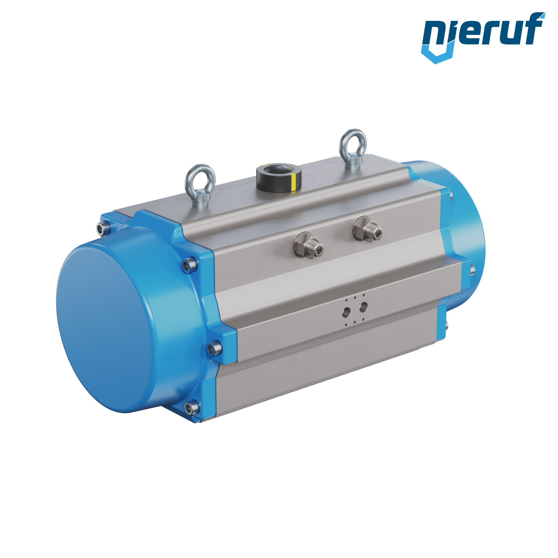 Siłownik pneumatyczny AN02 wersja dwustronna 90° GD-300