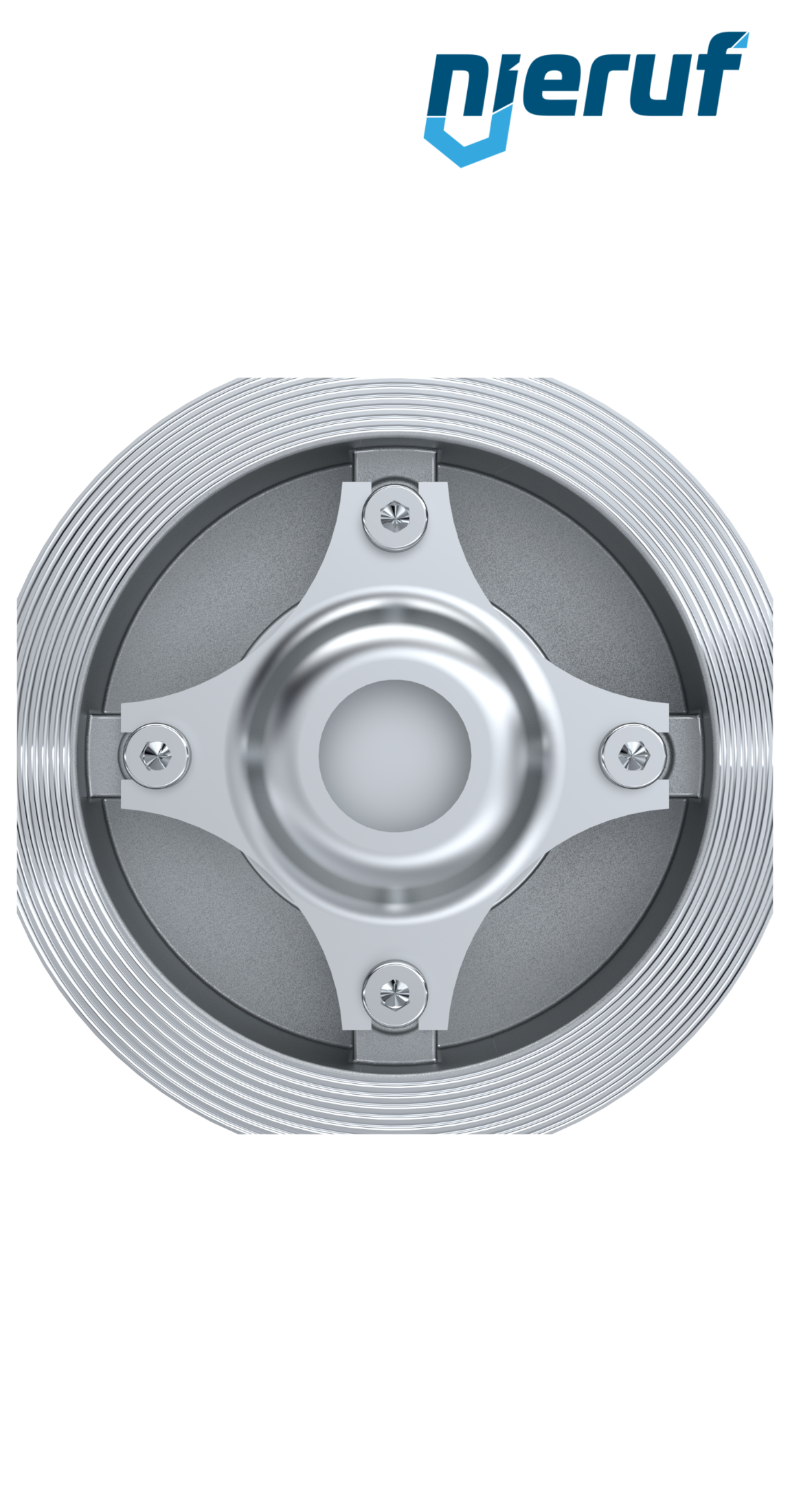 Zawór zwrotny DN 40 stal nierdzewna 1.4408 PTFE PN 6/10/16/25/40 DIN EN 1092-1 Forma B