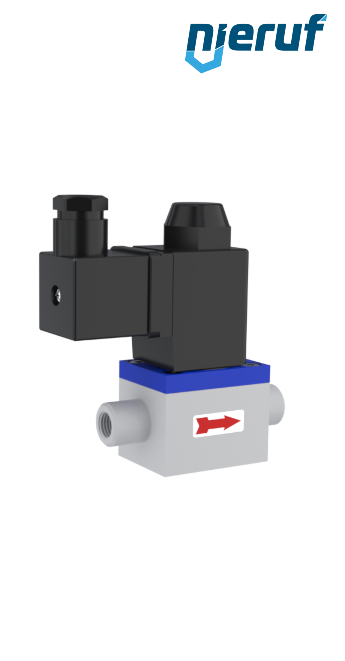 Zawór elektromagnetyczny PTFE DN2,0 KV02 EPDM 24V DC